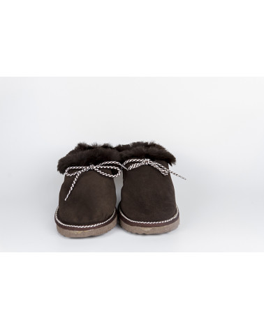 zapatillas cerradas con pelo