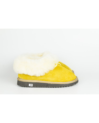 zapatillas cerradas con pelo