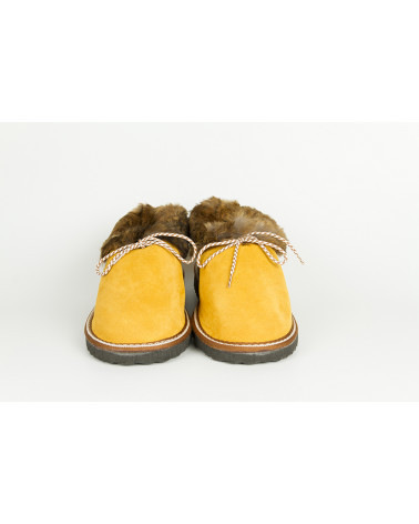 zapatillas cerradas con pelo