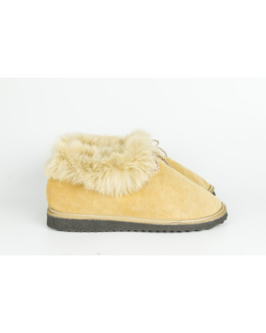 zapatillas cerradas con pelo