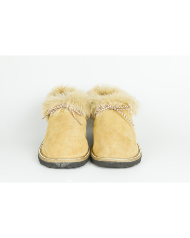 zapatillas cerradas con pelo