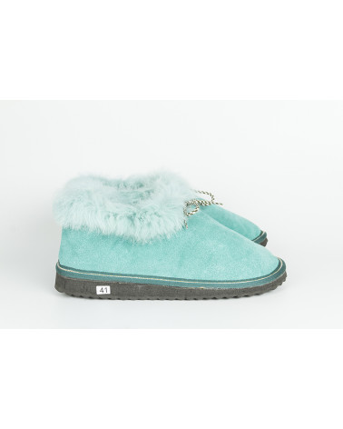 zapatillas cerradas con pelo