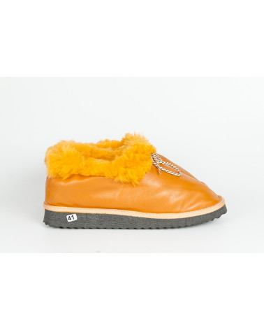 zapatillas cerradas con pelo