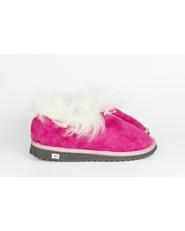 zapatillas cerradas con pelo