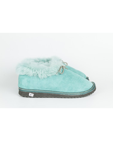 zapatillas cerradas con pelo