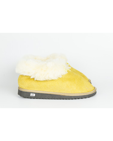 zapatillas cerradas con pelo
