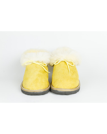 zapatillas cerradas con pelo