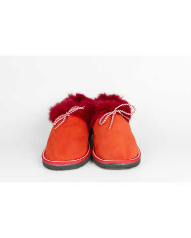 zapatillas cerradas con pelo