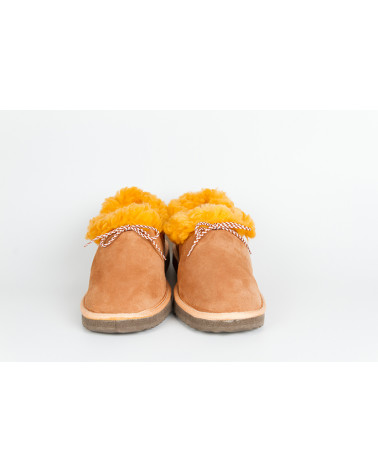 zapatillas cerradas con pelo