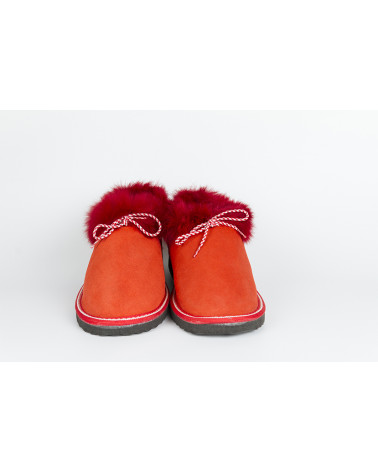 zapatillas cerradas con pelo