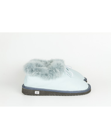 zapatillas cerradas con pelo