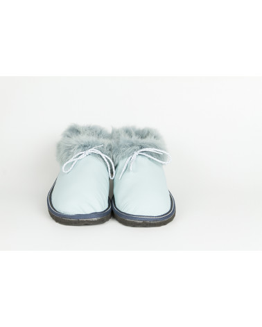 zapatillas cerradas con pelo