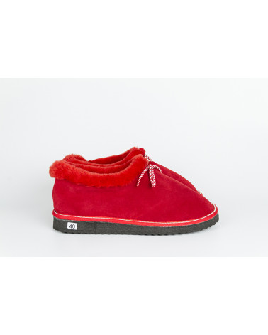 zapatillas cerradas con pelo