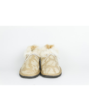 zapatillas cerradas con pelo