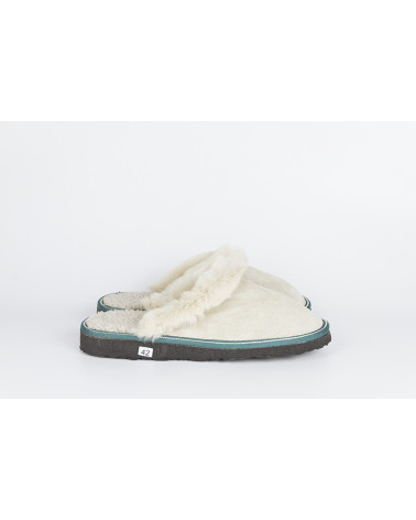 zapatillas destalonadas con pelo