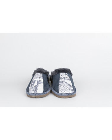 zapatillas destalonadas con pelo