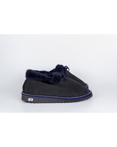 zapatillas cerradas con pelo