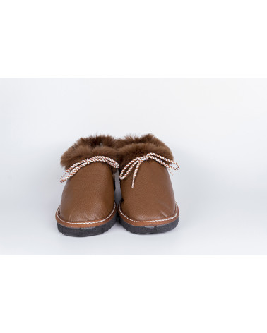 zapatillas cerradas con pelo