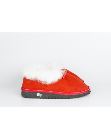 zapatillas cerradas con pelo