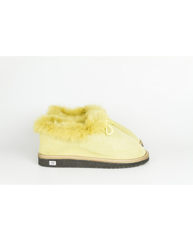 zapatillas cerradas con pelo