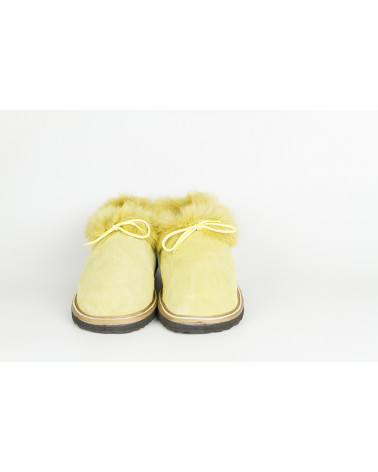 zapatillas cerradas con pelo