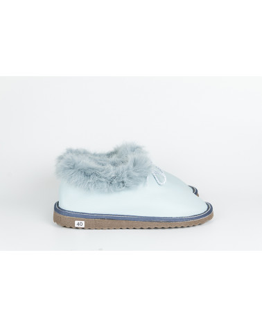 zapatillas cerradas con pelo