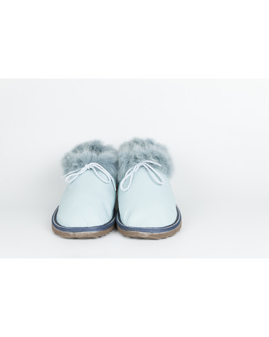 zapatillas cerradas con pelo