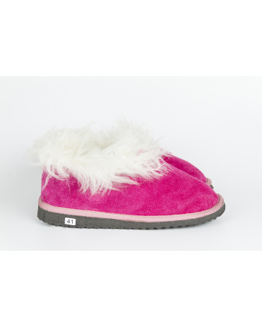 zapatillas cerradas con pelo