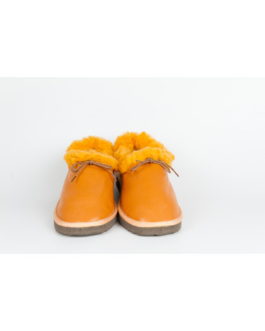 zapatillas cerradas con pelo