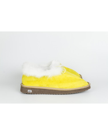 zapatillas cerradas con pelo