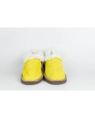 zapatillas cerradas con pelo