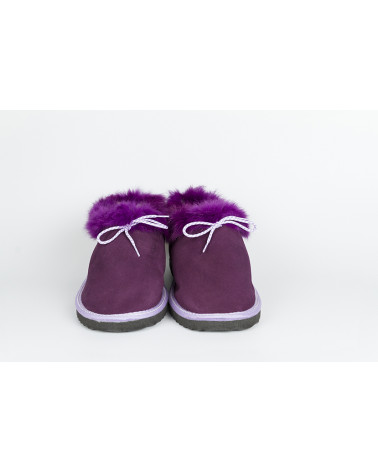 zapatillas cerradas con pelo