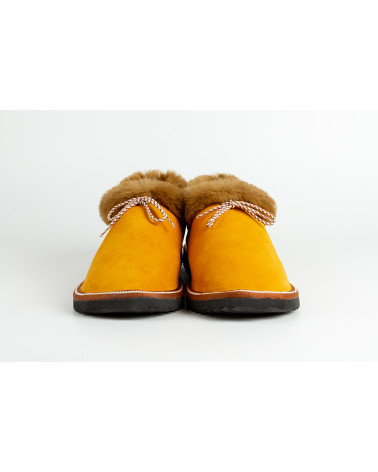 zapatillas cerradas con pelo