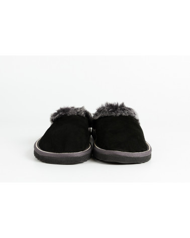 zapatillas destalonadas con pelo