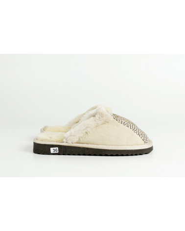 zapatillas destalonadas con pelo