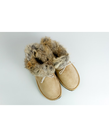 zapatillas cerradas con pelo