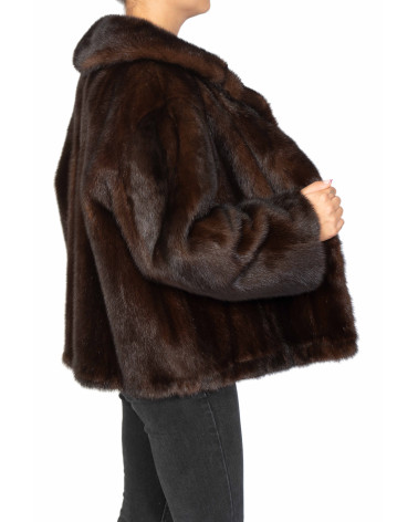 chaqueta de vison