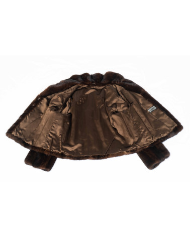 chaqueta de vison