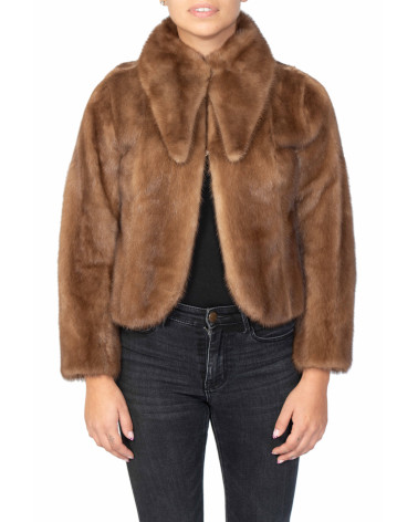 chaqueta de vison