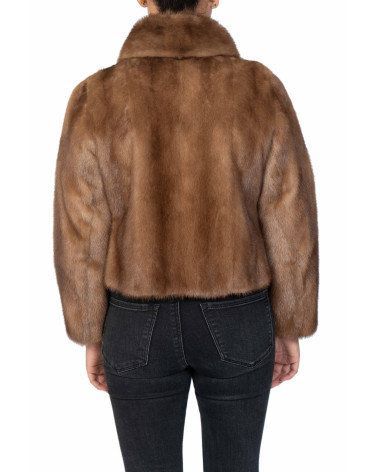 chaqueta de vison