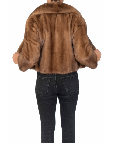 chaqueta de vison
