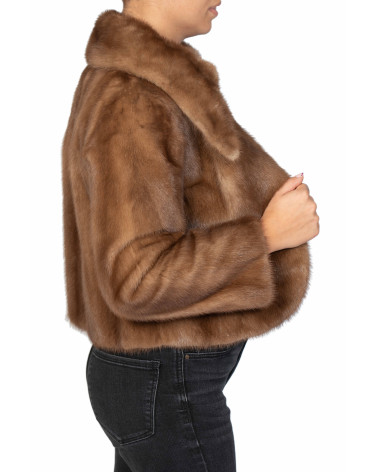 chaqueta de vison