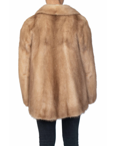 chaqueta de vison
