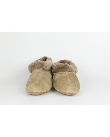 babuchas con borde de pelo