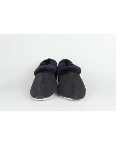 babuchas con borde de pelo