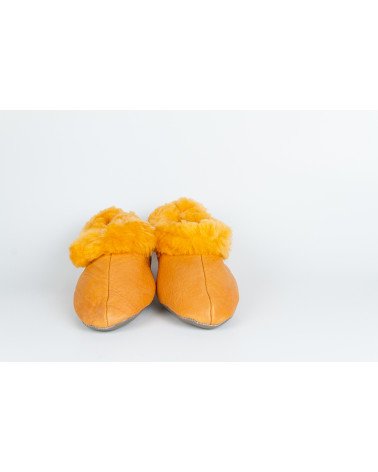 babuchas con borde de pelo