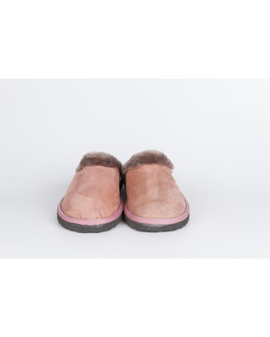 zapatillas destalonadas con pelo