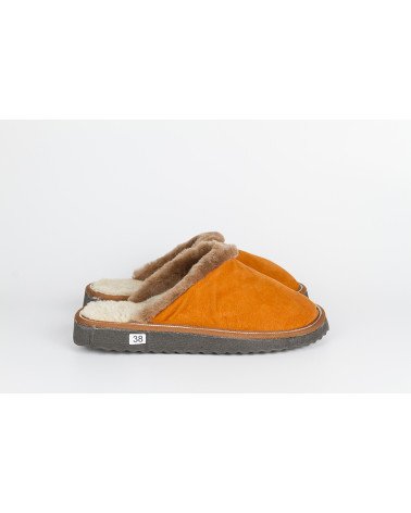 zapatillas destalonadas con pelo