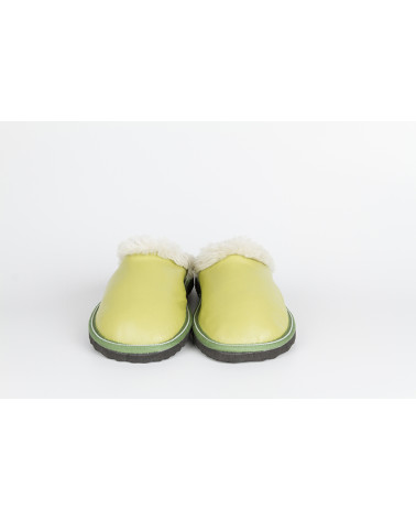 zapatillas destalonadas con pelo