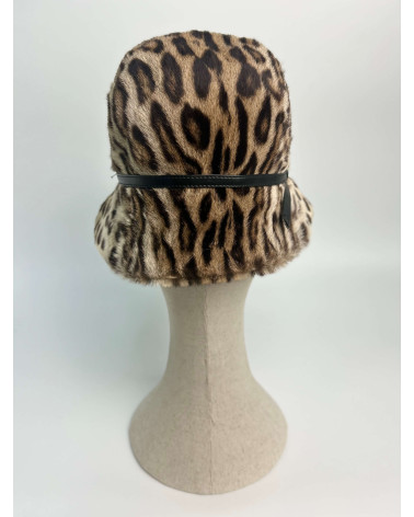 Gorro de estampado felino